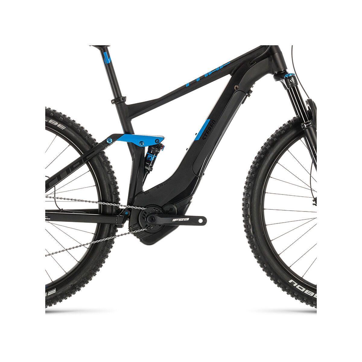 Cube Stereo Hybrid 120 Race 500 29, black´n´blue - Bild 3