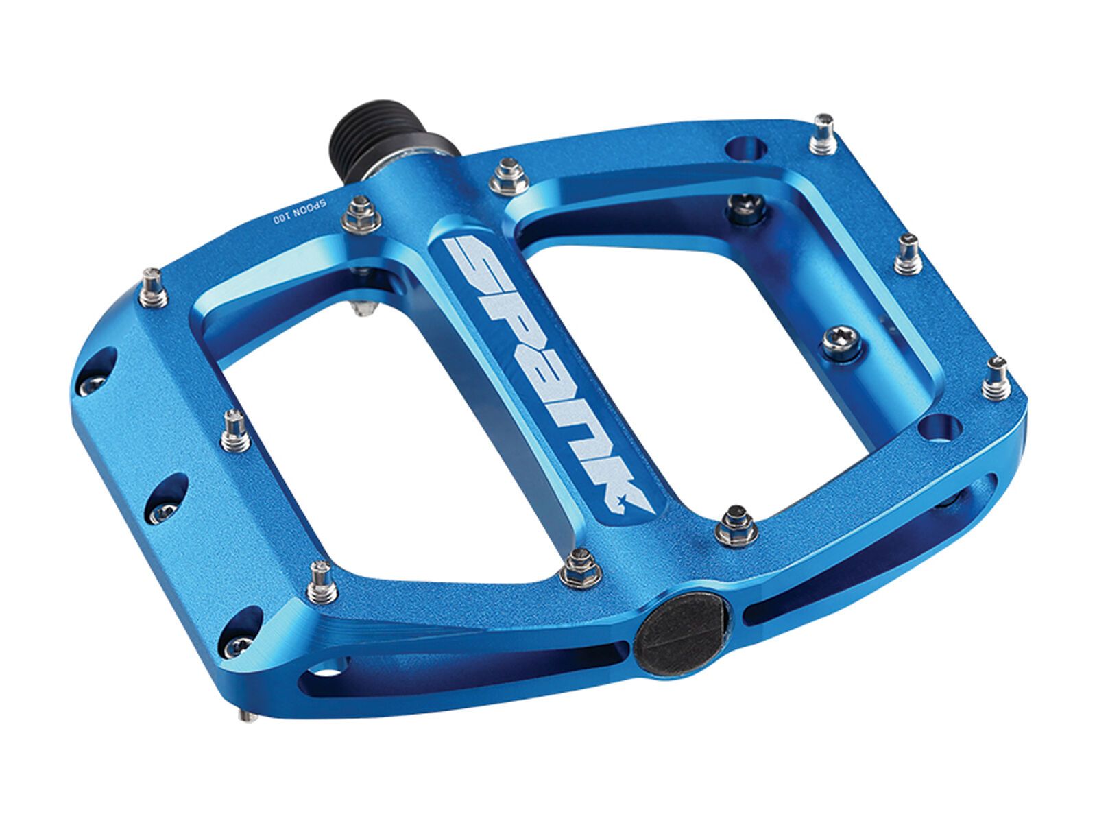 Spank Spoon Reboot Flat Pedal - L, blue - Bild 1