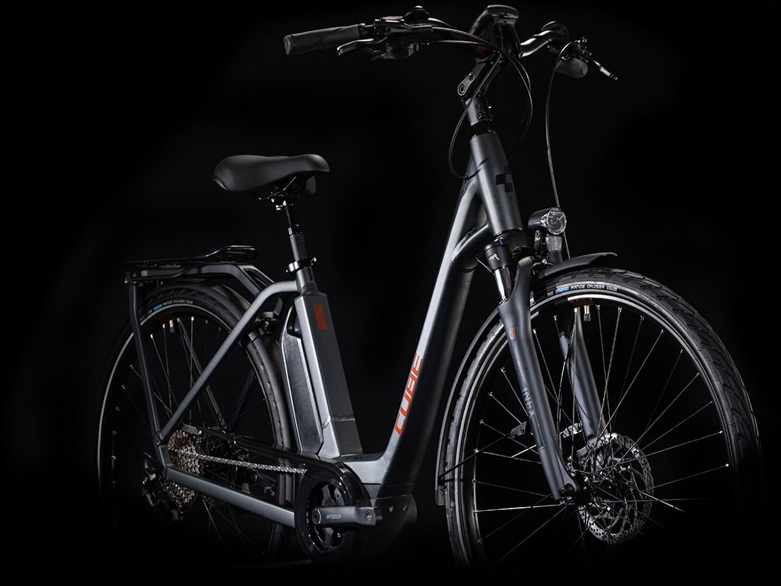 Cube Town Sport Hybrid Pro 400, iridium´n´red - Bild 2