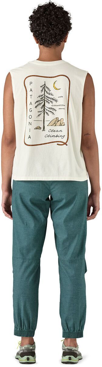 Patagonia Women's Clean Climb Roots Boxy Organic Tank, white - Bild 5