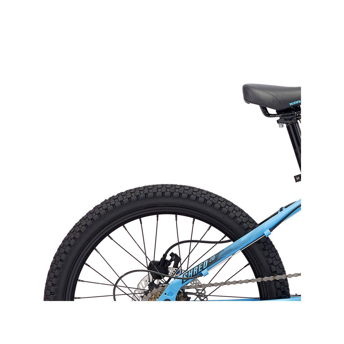 Kona Shred 20, matt blue w/ black decals - Bild 6
