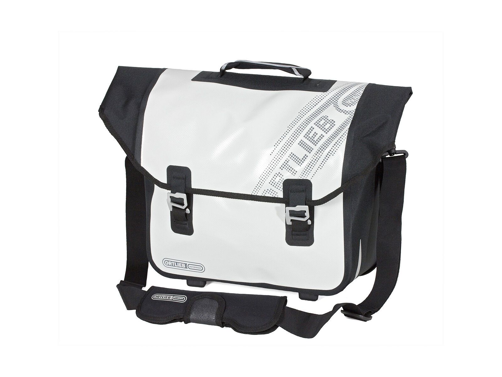 ORTLIEB Downtown Black'n White QL2.1, weiß-schwarz - Bild 1