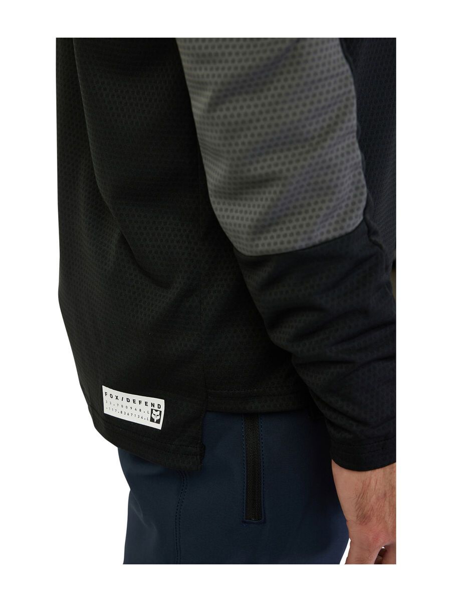 Fox Defend LS Jersey Fox Head, black - Bild 3