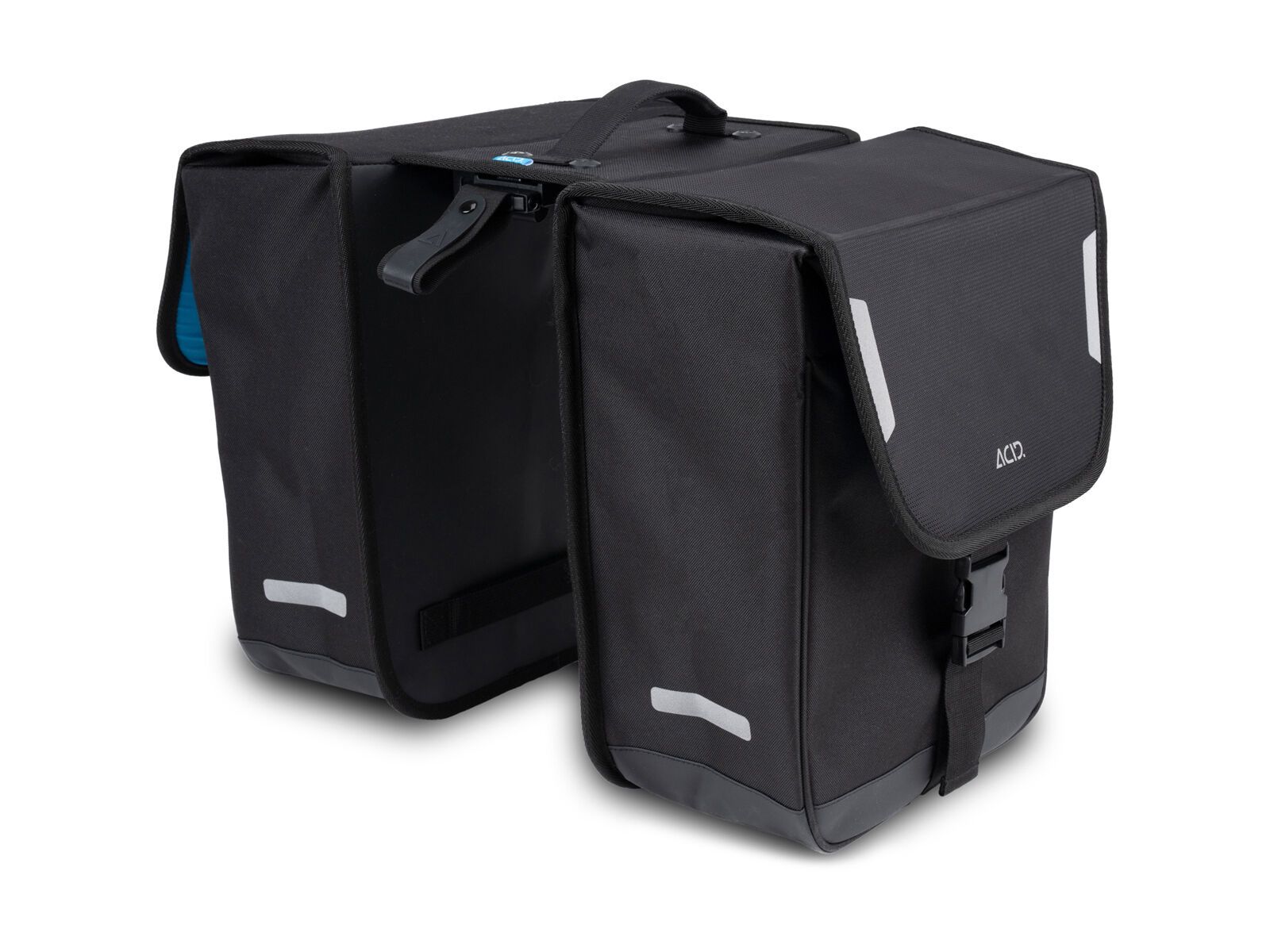 Cube Acid Seitentasche City 15 Classic Double RILink, black - Bild 1