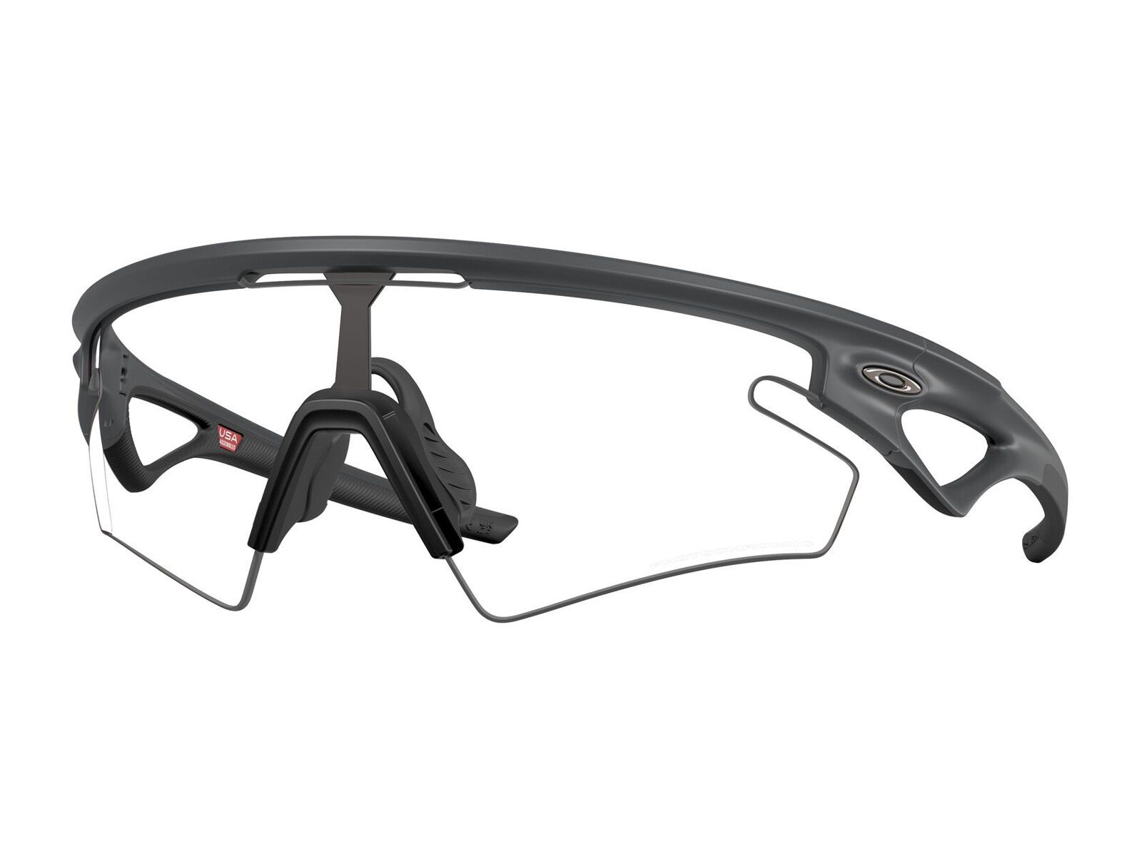 Oakley Sphaera Slash, Clear To Black Iridium Photochromic / carbon - Bild 1
