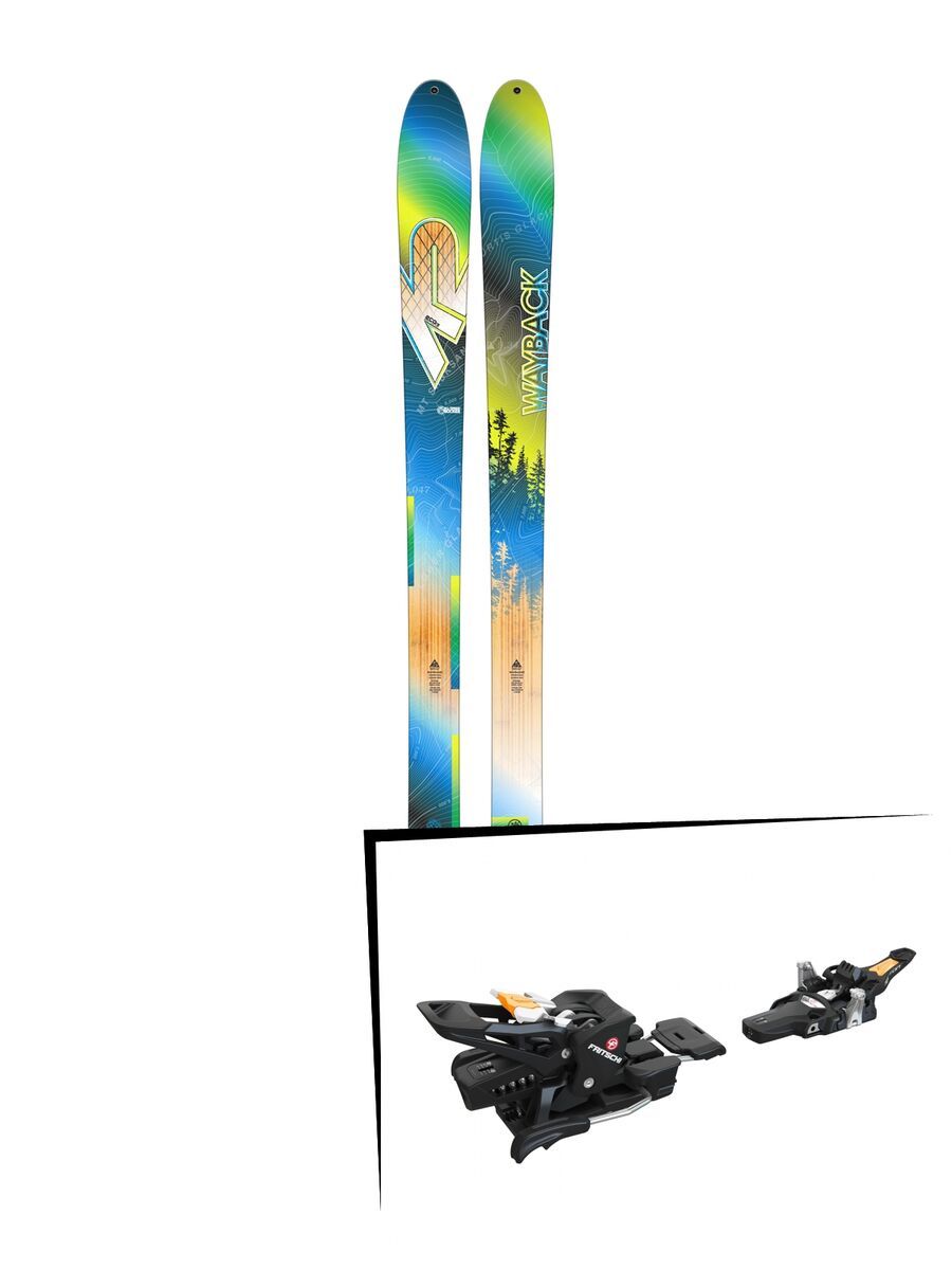 Set: K2 SKI Wayback 2017 + Fritschi Tecton 12 (1963317) - Bild 1
