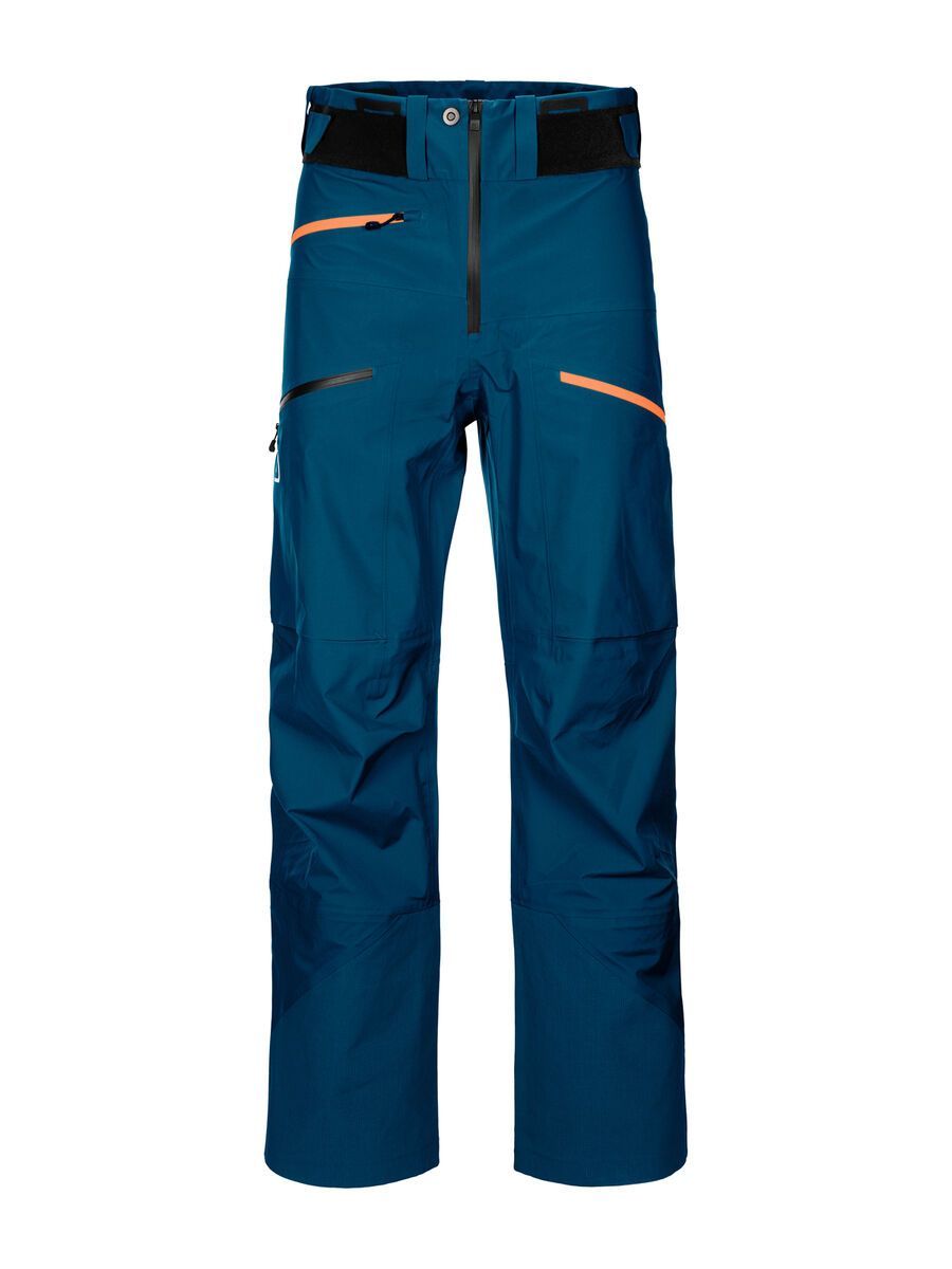 Ortovox 3L Deep Shell Pants M, petrol blue - Bild 1
