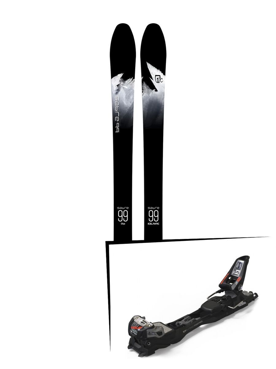 Set: Icelantic Sabre 99 2018 + Marker F12 Tour EPF black/anthracite - Bild 1