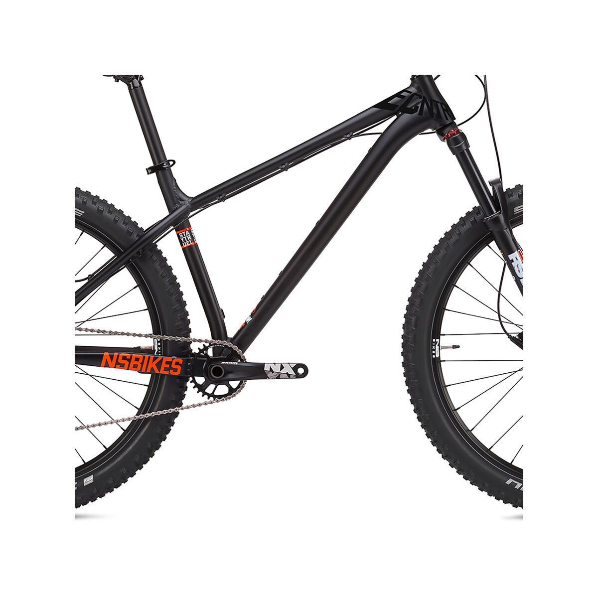 NS Bikes Eccentric Djambo 2, dark raw/fluo orange - Bild 3