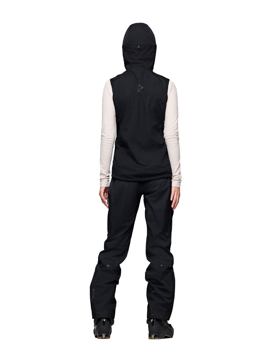 Norrona lyngen thermo100active Vest W's, caviar black - Bild 7