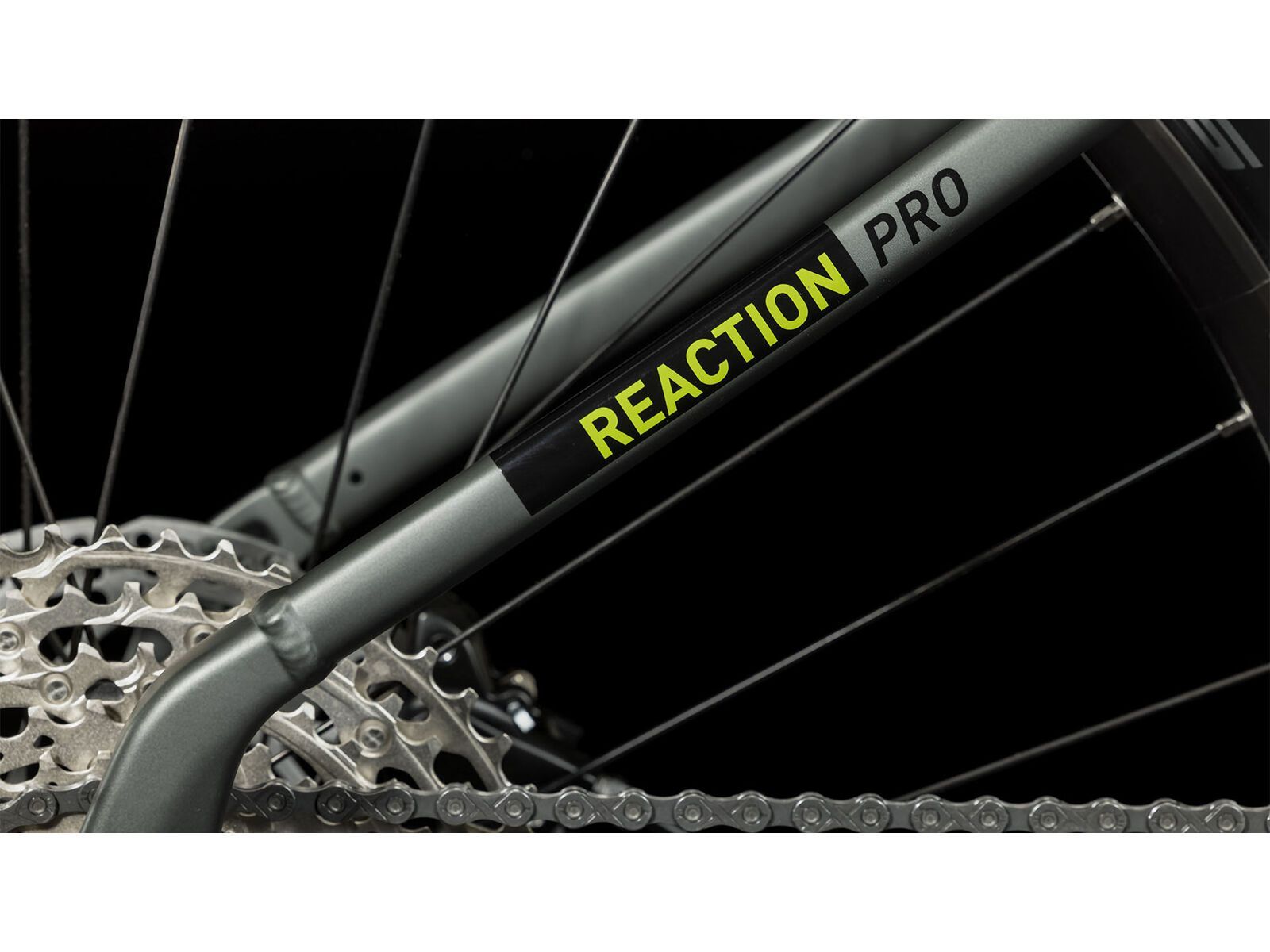 Cube Reaction Hybrid Pro 500 27.5 Easy Entry, flashgrey´n´green - Bild 4