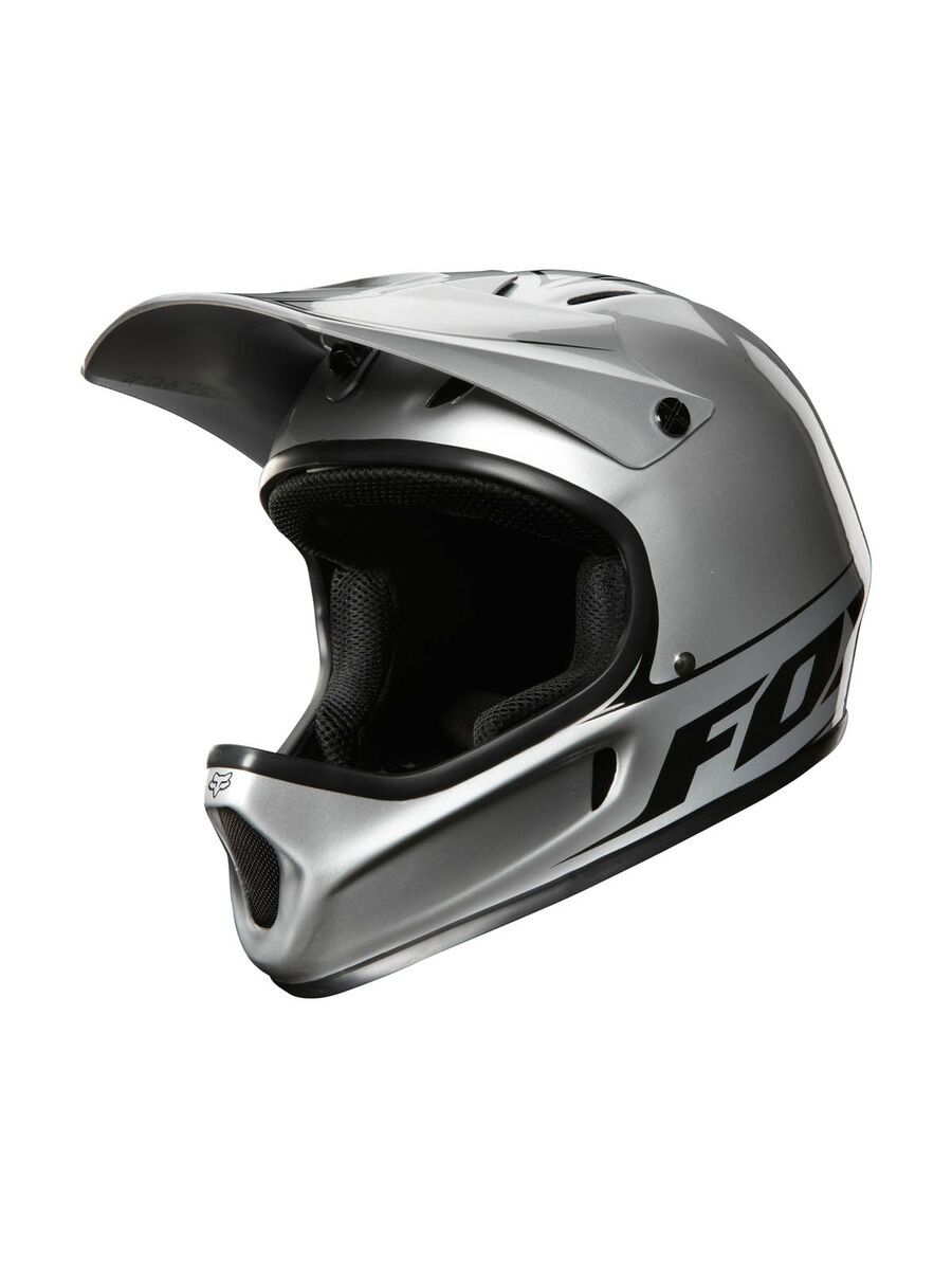 Fox Rampage Helmet, metallic silver - Bild 1