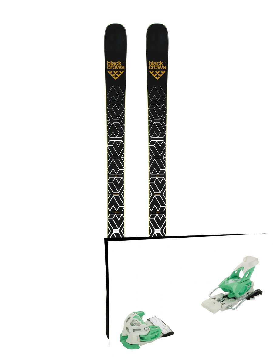 Set: Black Crows Daemon 2019 + Tyrolia Attack 12 solid white mint - Bild 1