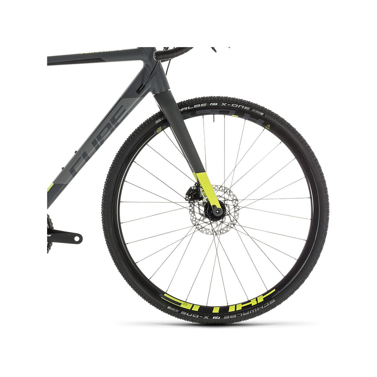 Cube Cross Race Pro, grey´n´flashyellow - Bild 2