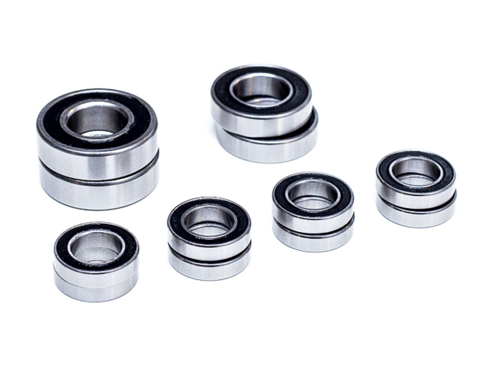 NS Bikes Fuzz Bearing Kit (12 Lager), silver - Bild 1