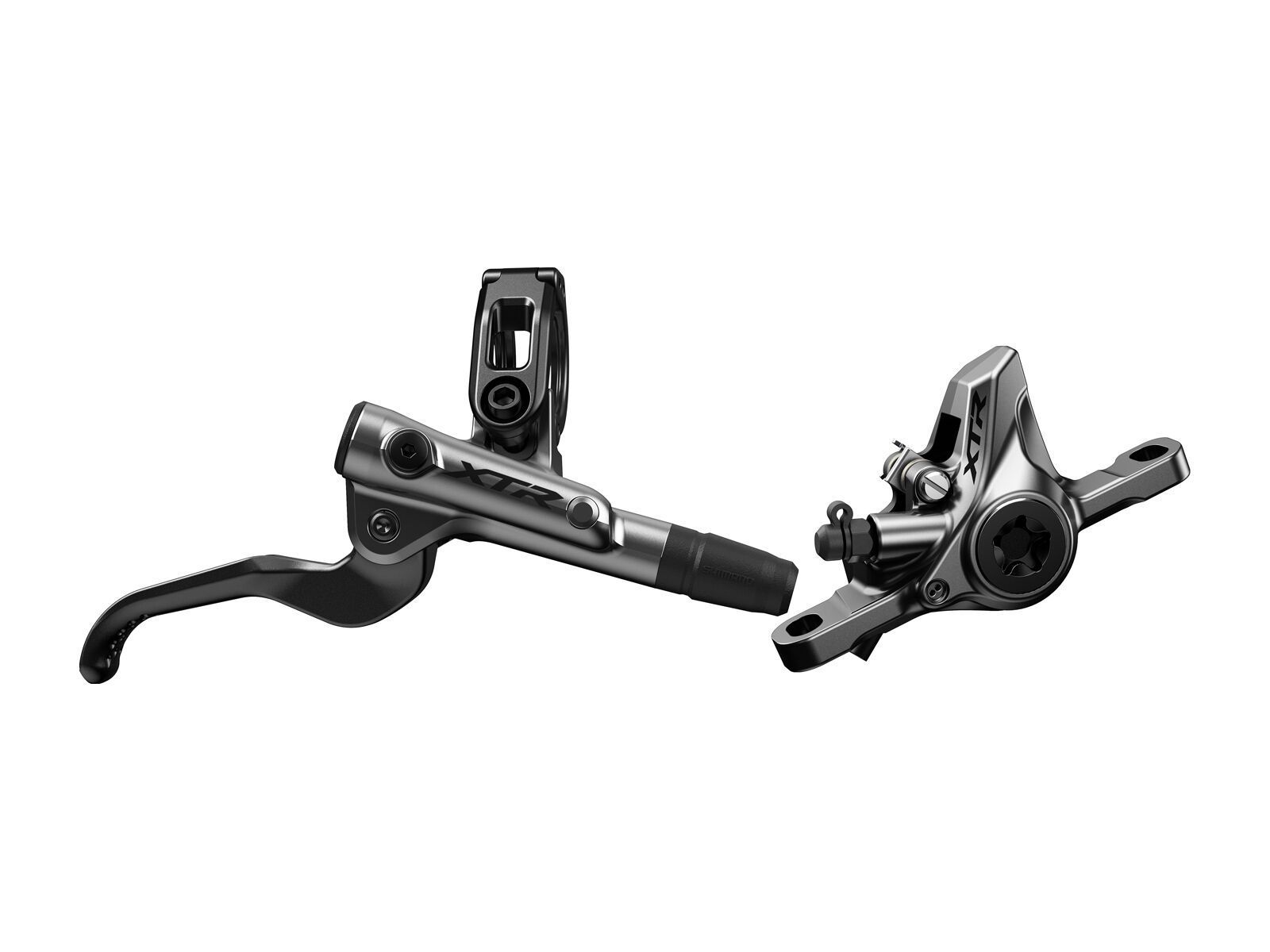 Shimano XTR M9100 (2-Kolben) Scheibenbremse - HR, anthrazit/schwarz - Bild 1