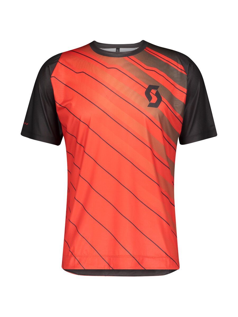 Scott Trail Vertic S/SL Men's Shirt, fiery red/dark grey - Bild 1