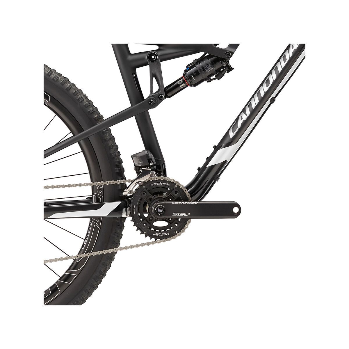 Cannondale Habit Hi-Mod Black Inc., jet black w/ chrome and cashmere, satin/gloss - BLE - Bild 3
