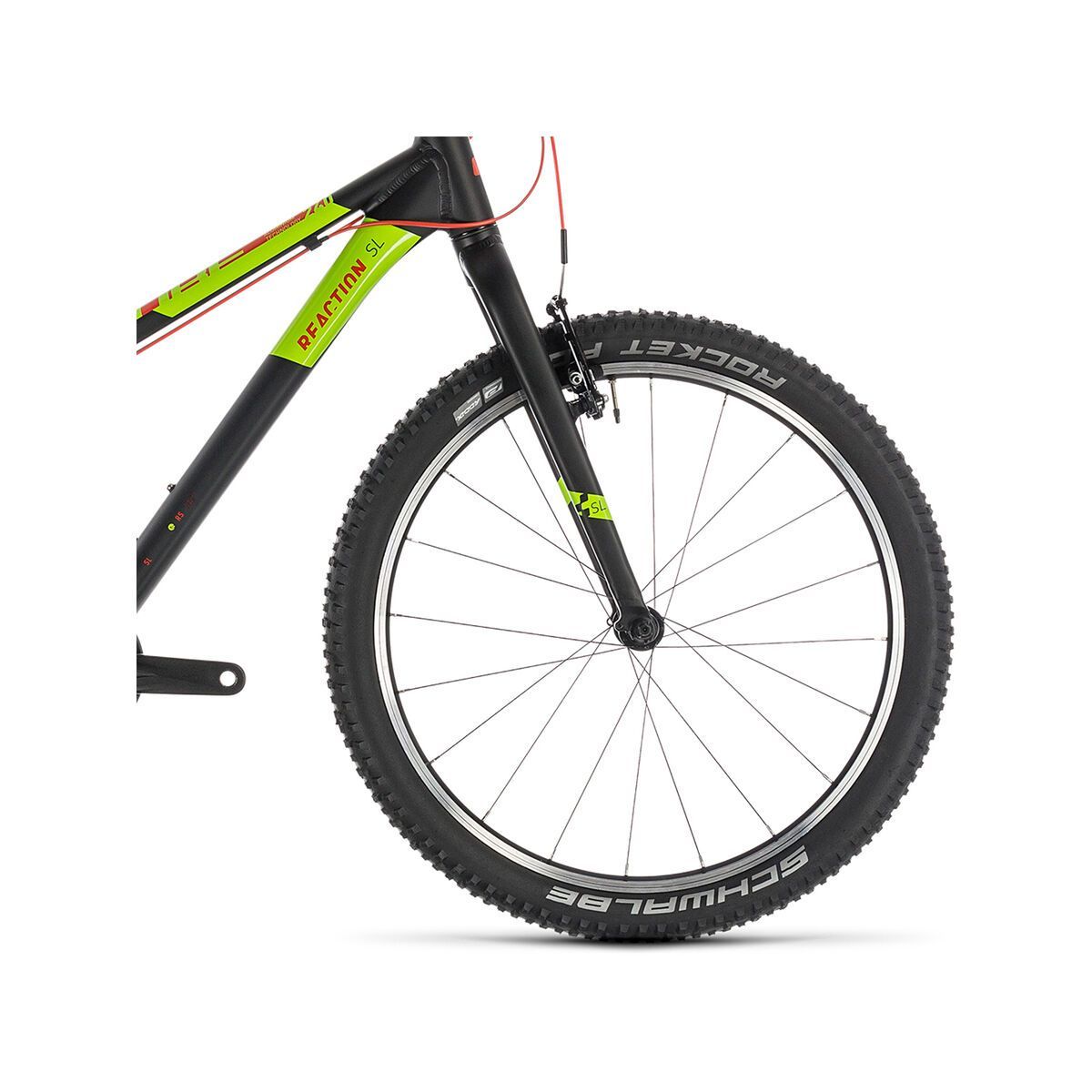 Cube Reaction 240 SL, black´n´red´n´green - Bild 2