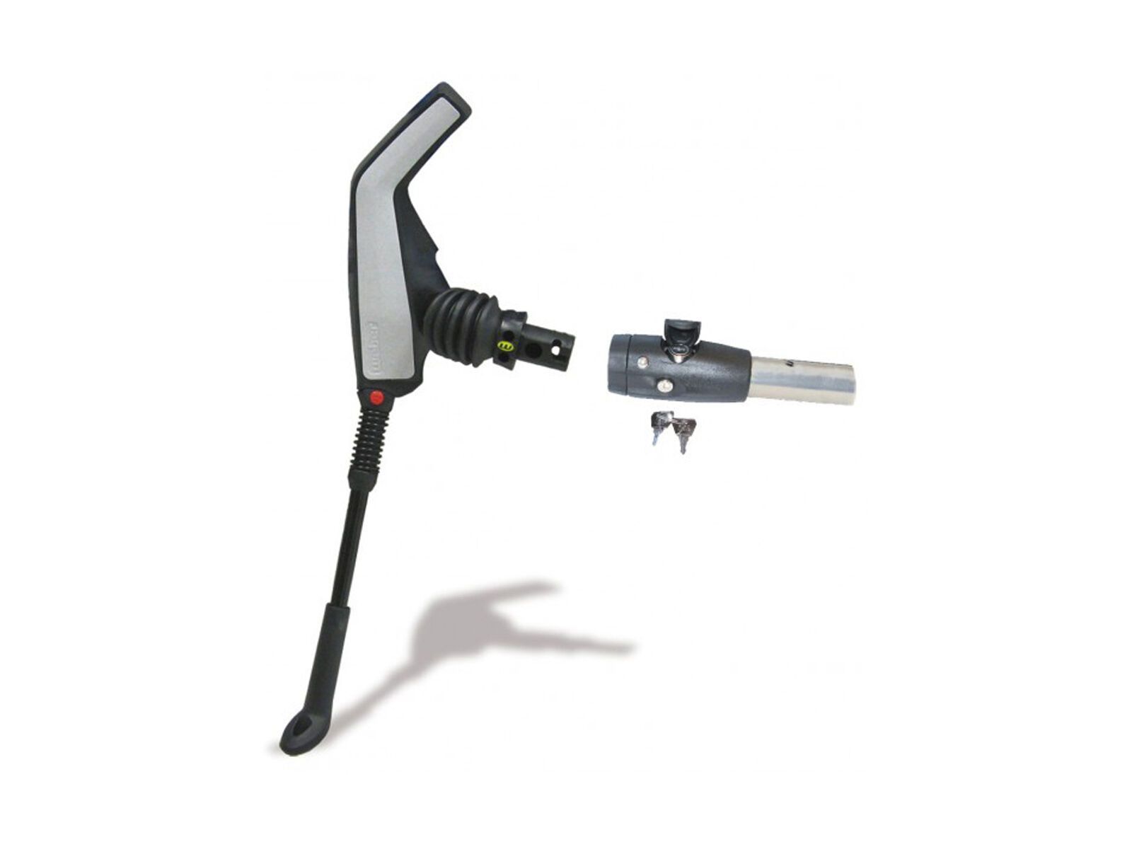 Weber B-Kupplung + Deichselanschluss Runddeichsel o. Schloss - Bild 1