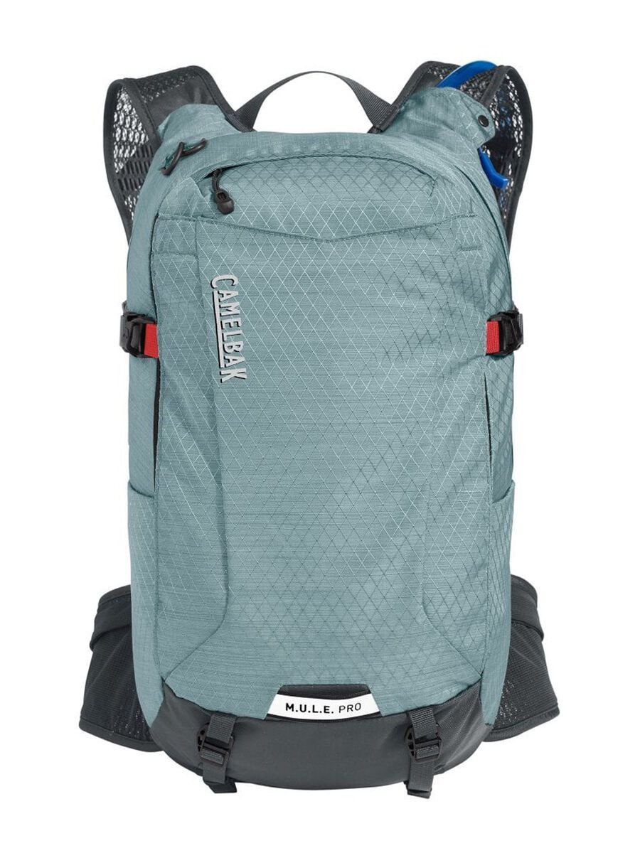 Camelbak Damen M.U.L.E. Pro Trinkrucksack 14 L + 3 L Reservoir, mineral blue/charcoal - Bild 2