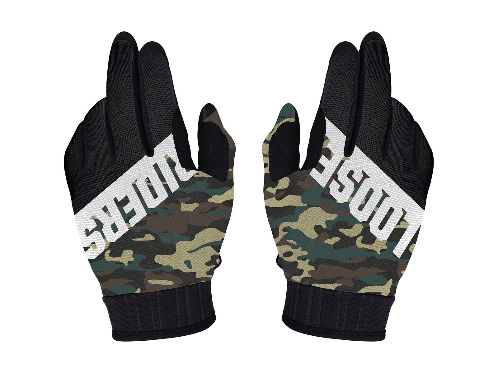 Loose Riders C/S Freeride Gloves Camo, multicolor - Bild 1
