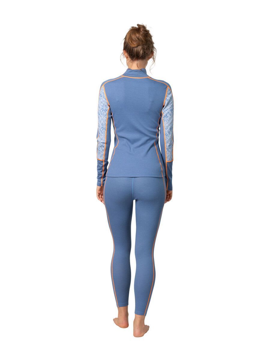 Kari Traa Anna Half Zip, sea - Bild 5