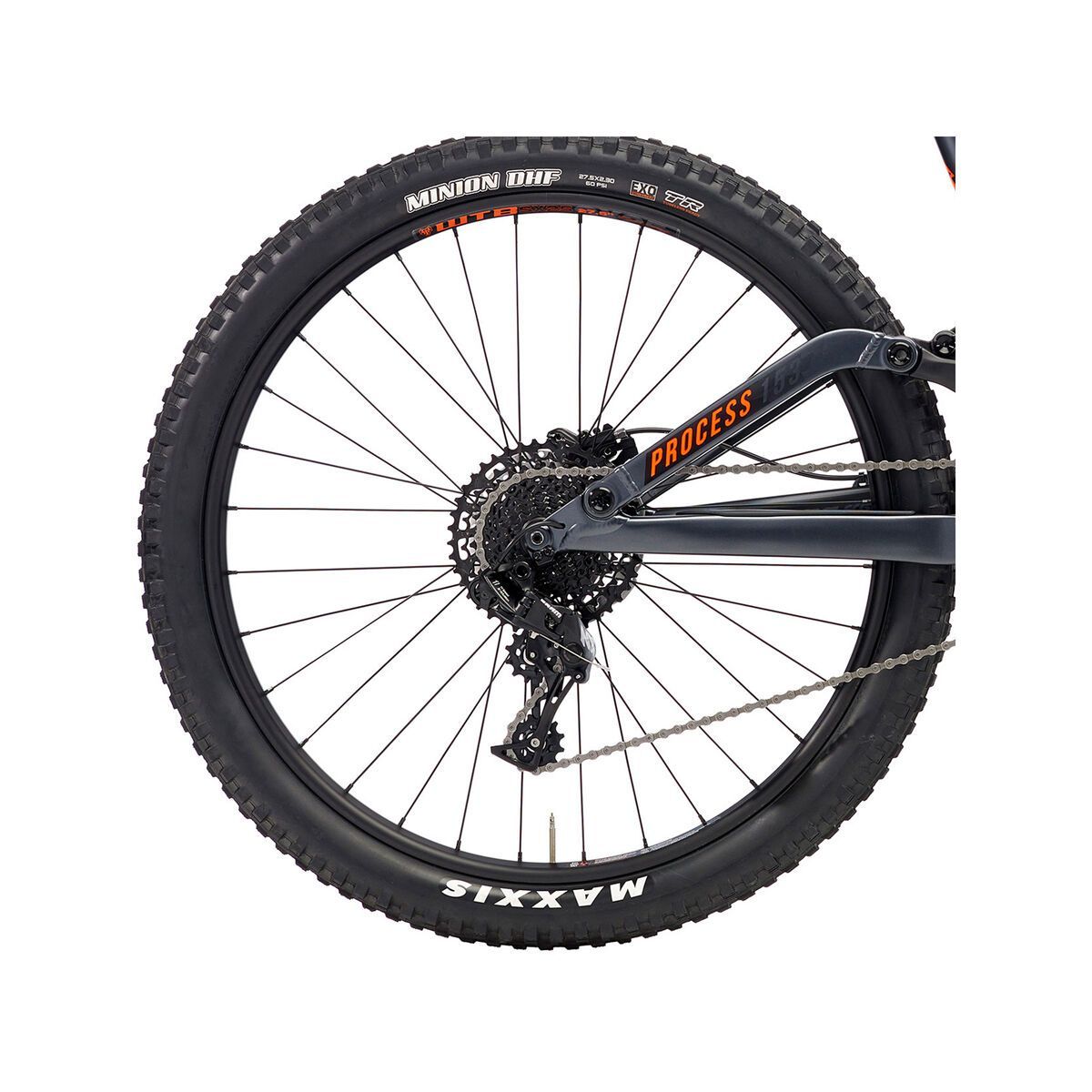 Kona Process 153 SE, matt charcoal w/ black & orange decals - Bild 5