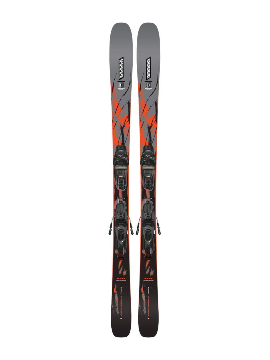 K2 Mindbender 85 - M3 11 Compact QuikClik 85 mm, anthracite - Bild 1