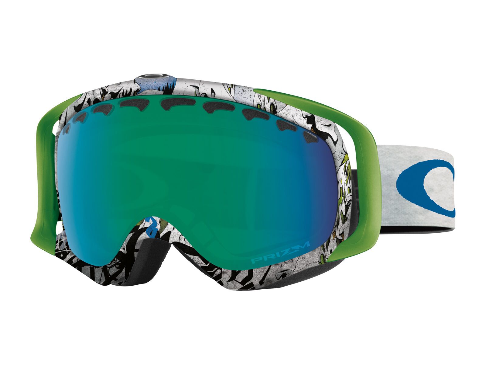 Oakley Crowbar Tanner Hall Signature, pillow trip/Lens: prizm jade iridium - Bild 1