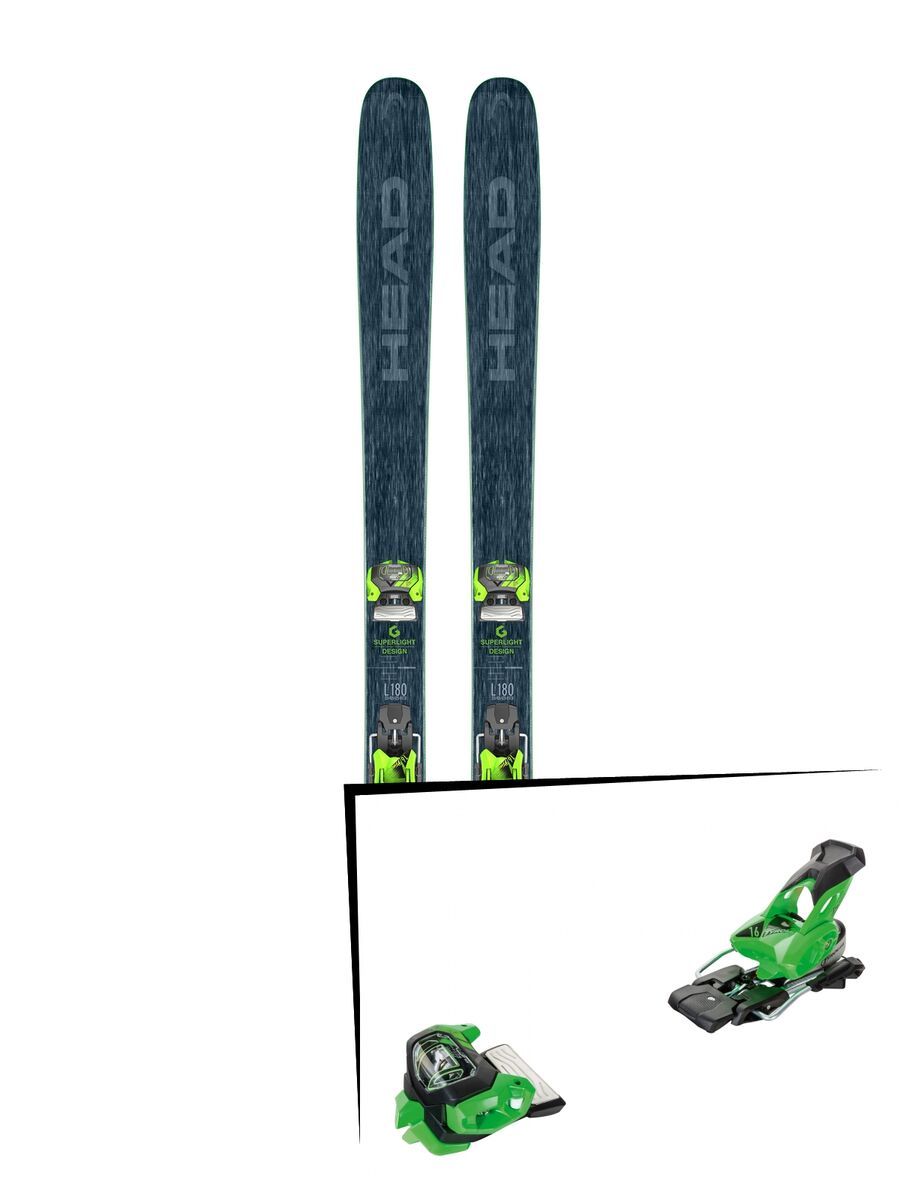 Set: Head Kore 105 2018 + Tyrolia Attack² 16 GW green - Bild 1