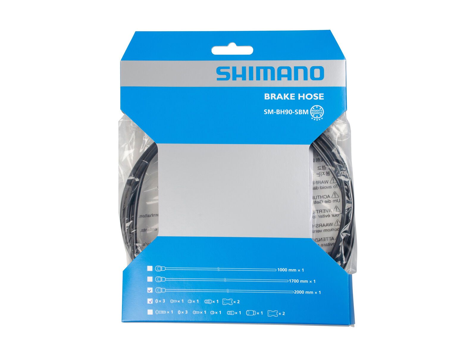Shimano XTR SM-BH90-SBM-A - 2.000 mm, schwarz - Bild 1