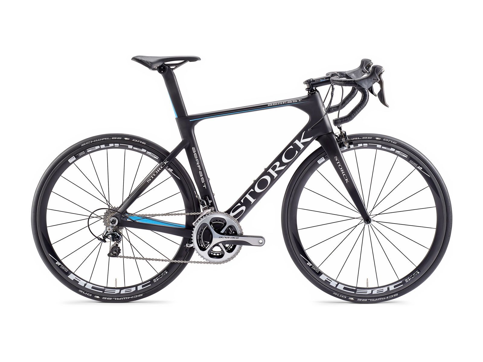 Storck Aerfast Pro G1 Dura Ace Di2 Race, matt black/blue - Bild 1