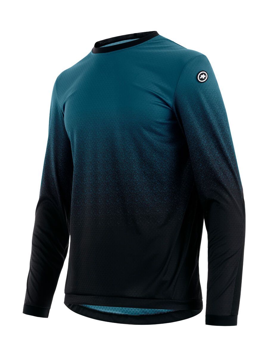Assos Trail LS Jersey T3 Zodzilla, pruxian blue - Bild 2