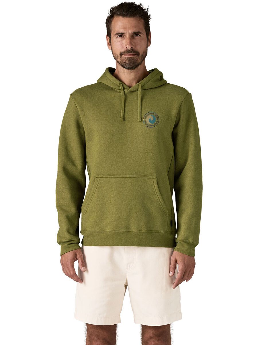 Patagonia Unity Fitz Uprisal Hoody, graze green - Bild 3