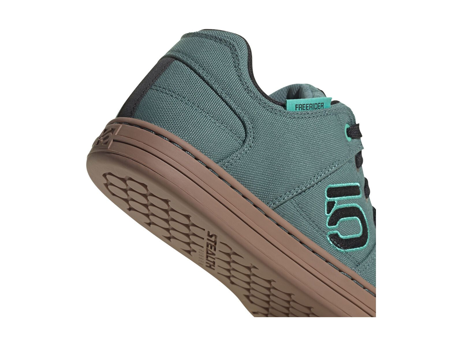 Five Ten Freerider Canvas Women, hazy emerald/core black/acid mint - Bild 8