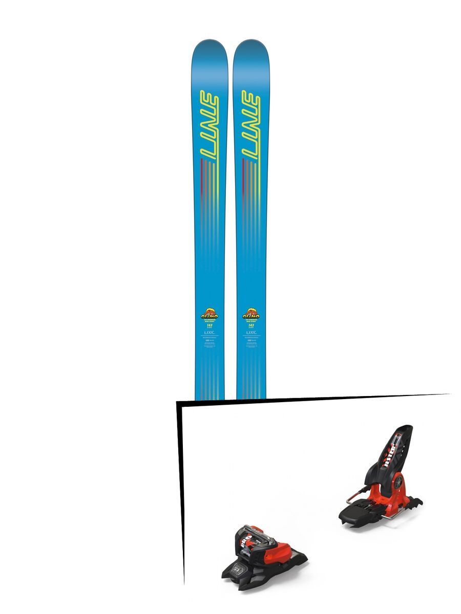Set: Line Gizmo 2018 + Marker Jester 18 Pro ID black/flo-red - Bild 1