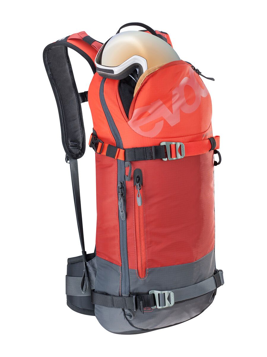 Evoc FR Day 16l, chili red-carbon grey - Bild 9