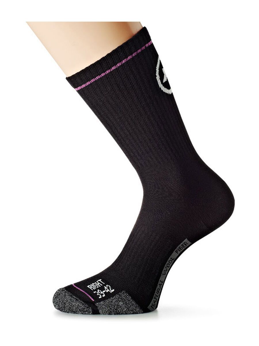 Assos bonKaSocks_evo7, black volkanga - Bild 1