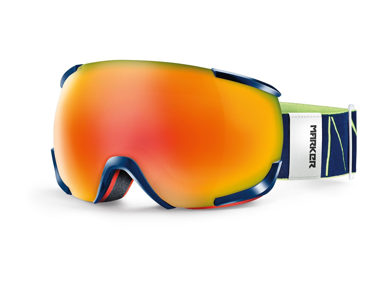 Marker 16:10+ OTIS inkl. Wechselscheibe, electric blue/Lens: red plasma mirror - Bild 1