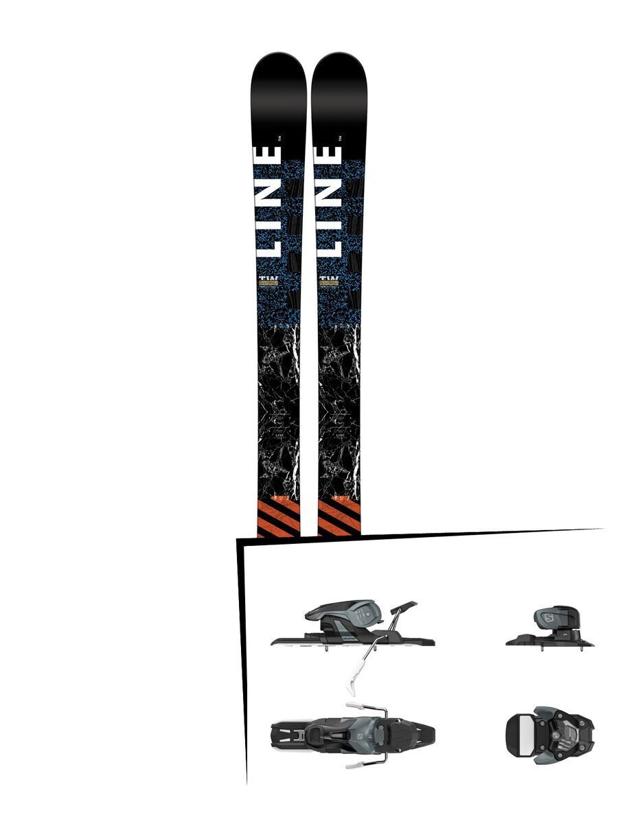 Set: Line Wallisch Shorty 2017 + Salomon Warden 11 (1706221) - Bild 1
