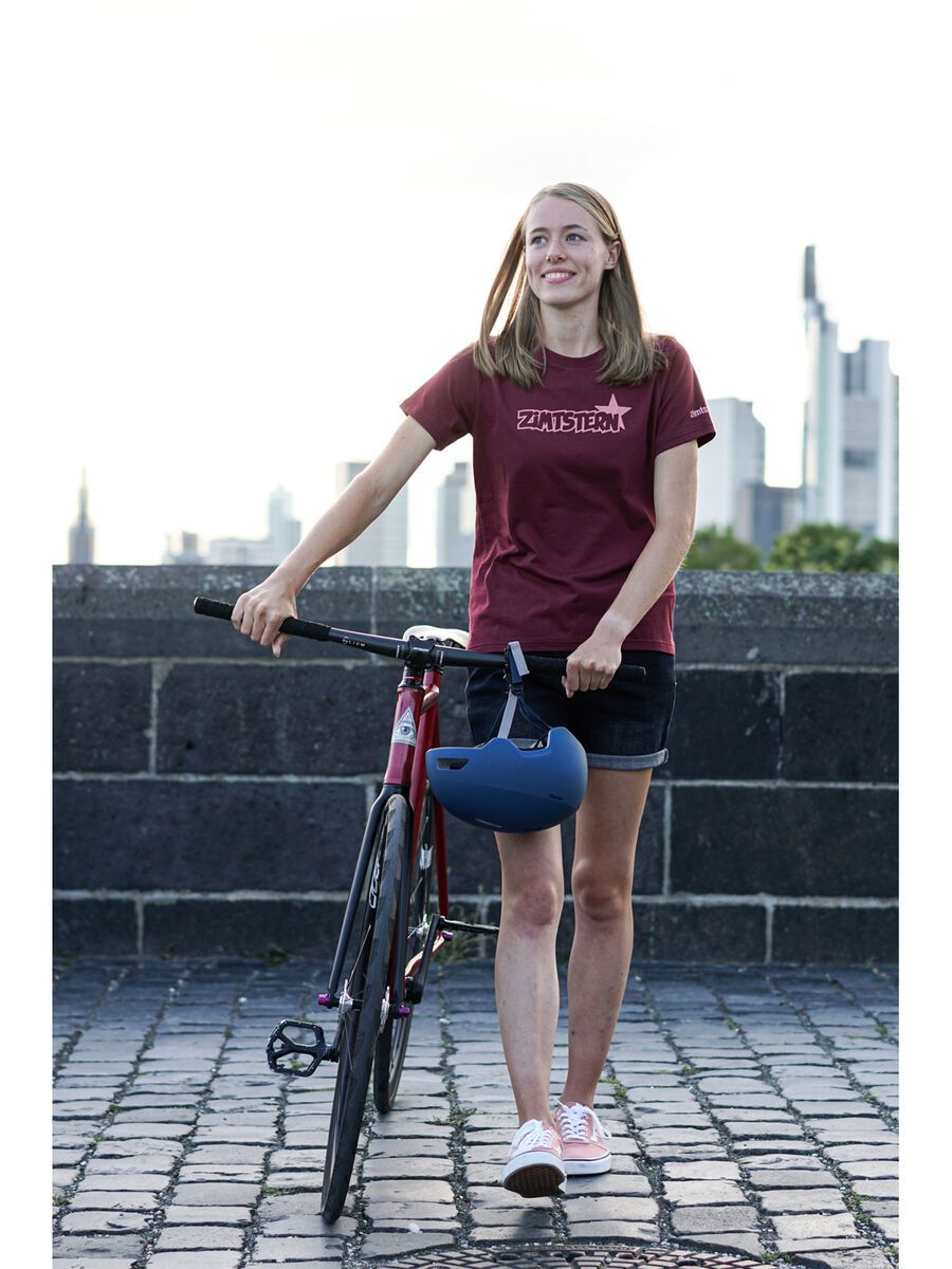 Zimtstern Scriptz Tee Women’s, windsor wine - Bild 3