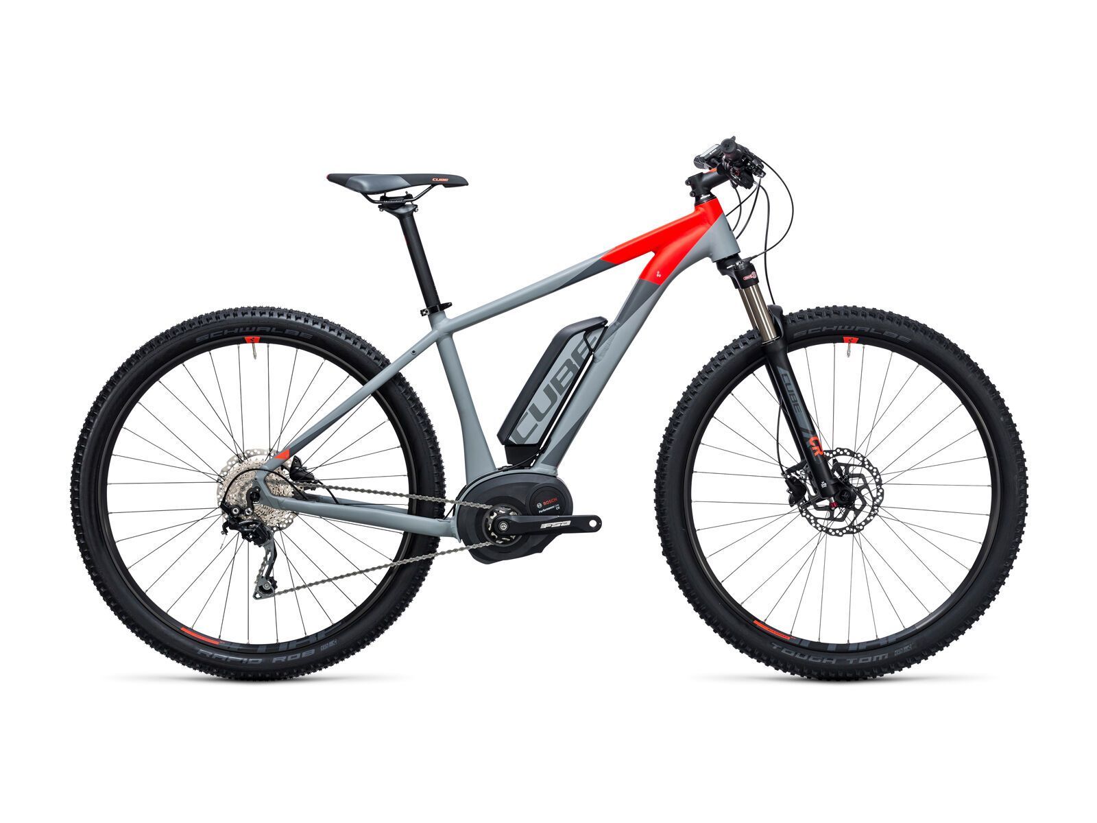 Cube Reaction Hybrid HPA Pro 500 27.5, grey´n´flashred - Bild 1