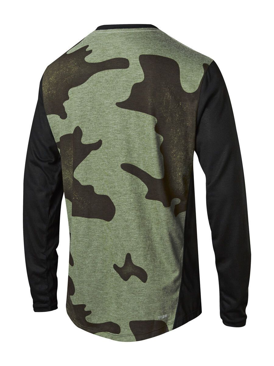 Fox Indicator LS Mash Camo Jersey, black/black - Bild 2