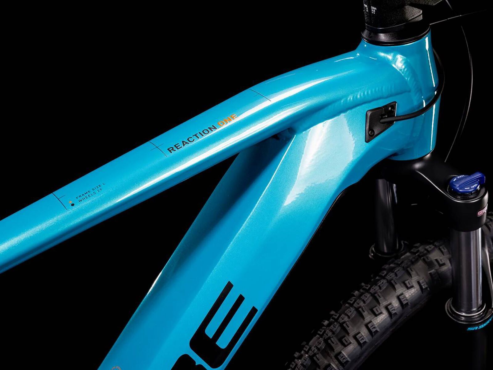 Cube Reaction Hybrid One 500 29, aquamarine´n´orange - Bild 2