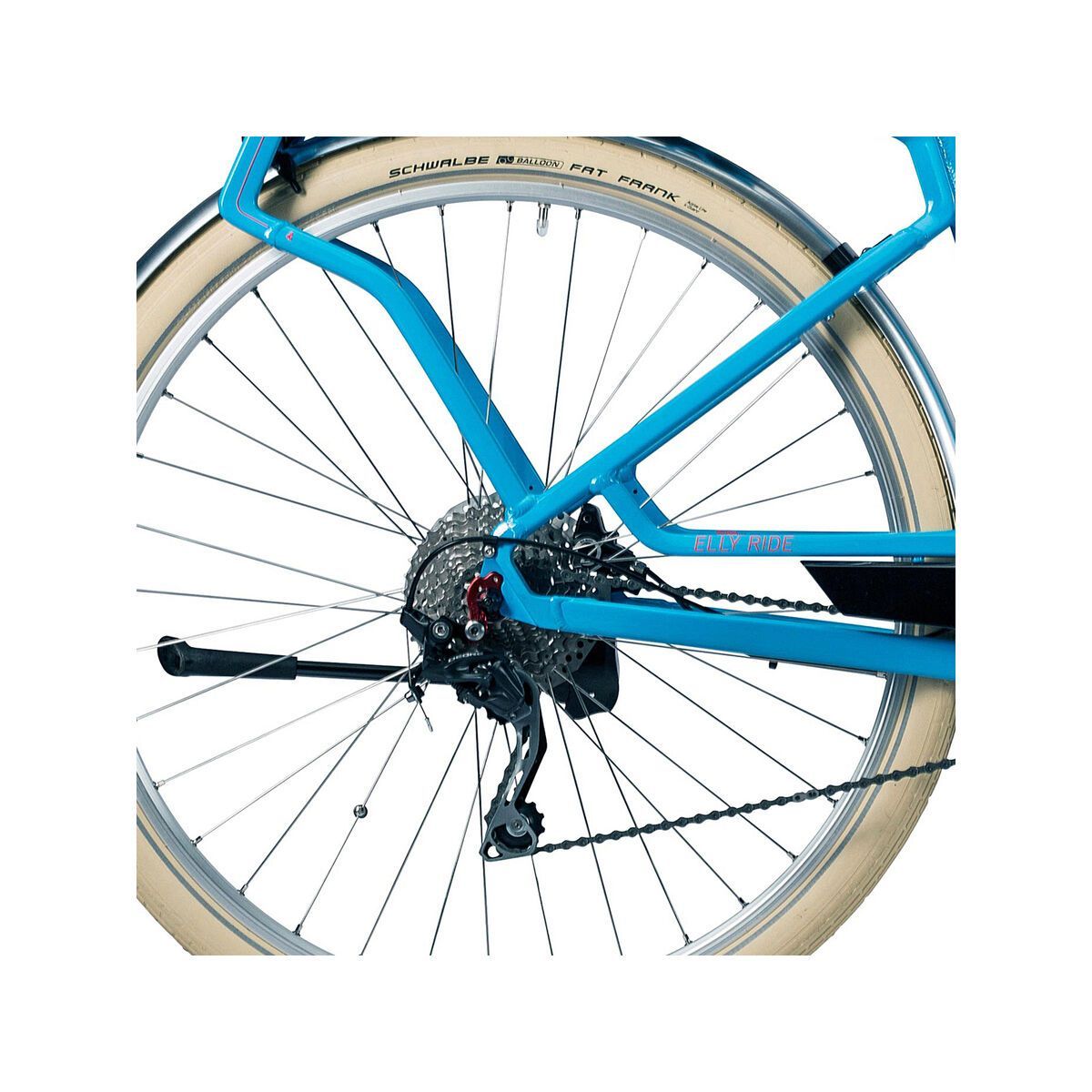 Cube Elly Ride Hybrid 500 Easy Entry, blue´n´flashred - Bild 4