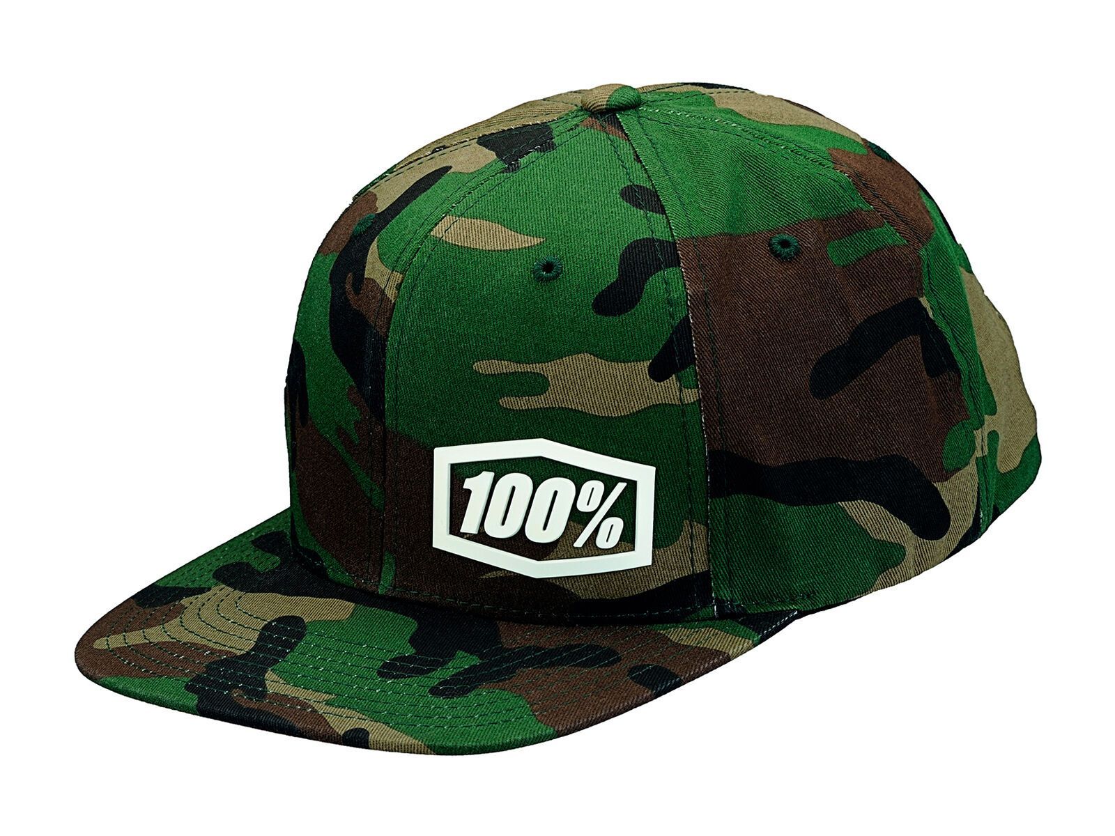100% Machine LYP Fit Snapback Hat, camo - Bild 1