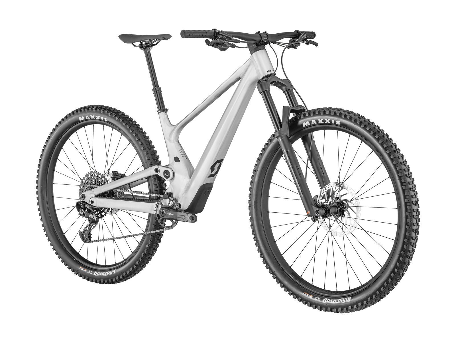 Scott Genius 940, raw alloy matt/dark smoke brushed - Bild 2