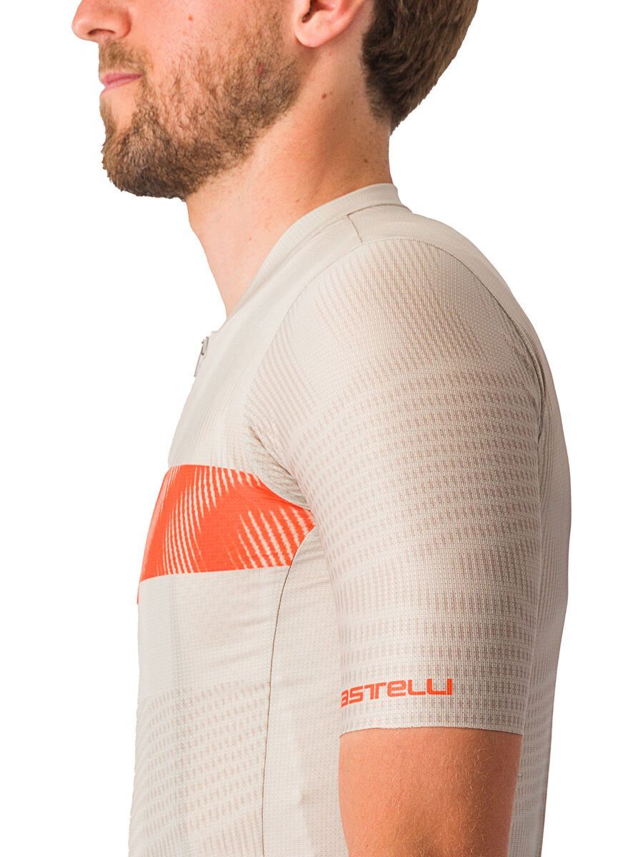 Castelli Unlimited Endurance Jersey, silver moon/orange rust - Bild 6