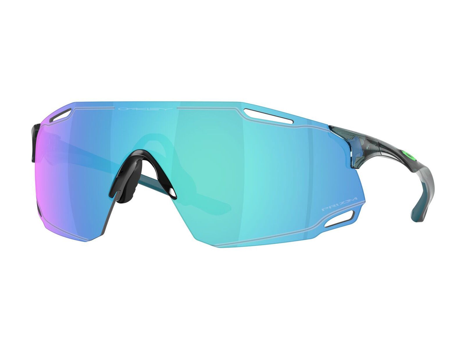 Oakley Cybr Dyno Cyber Collection, Prizm Sapphire / crystal black - Bild 1